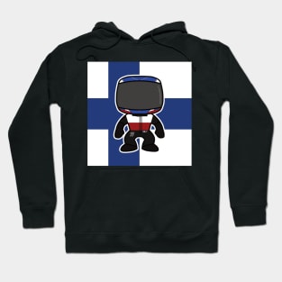 Valtteri Bottas Custom Bobblehead - 2022 Season Flag Edition Hoodie